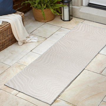 Maribo Abstract Groovy Striped Area Rug